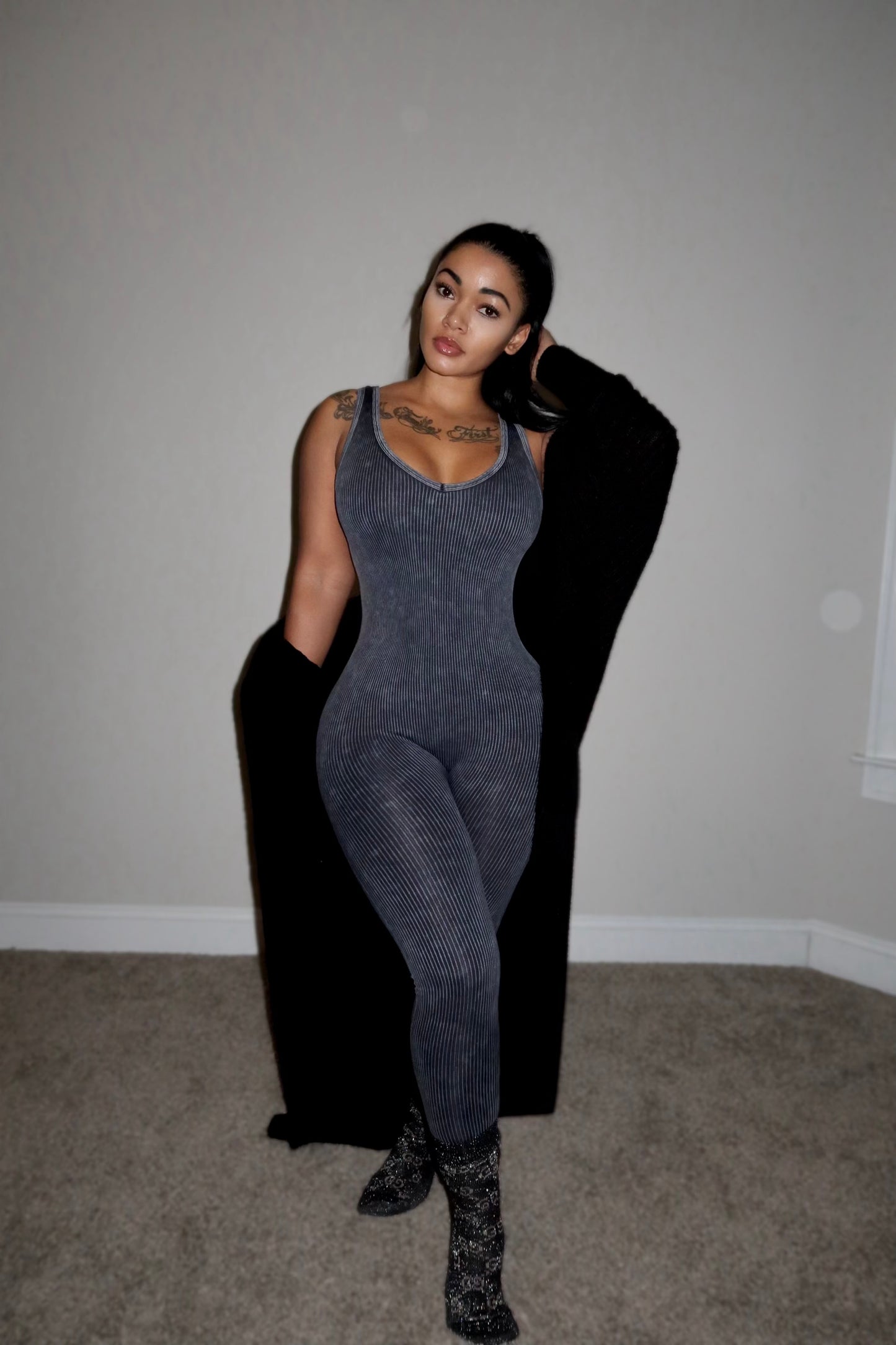 Pilates Jumpsuit (Black)