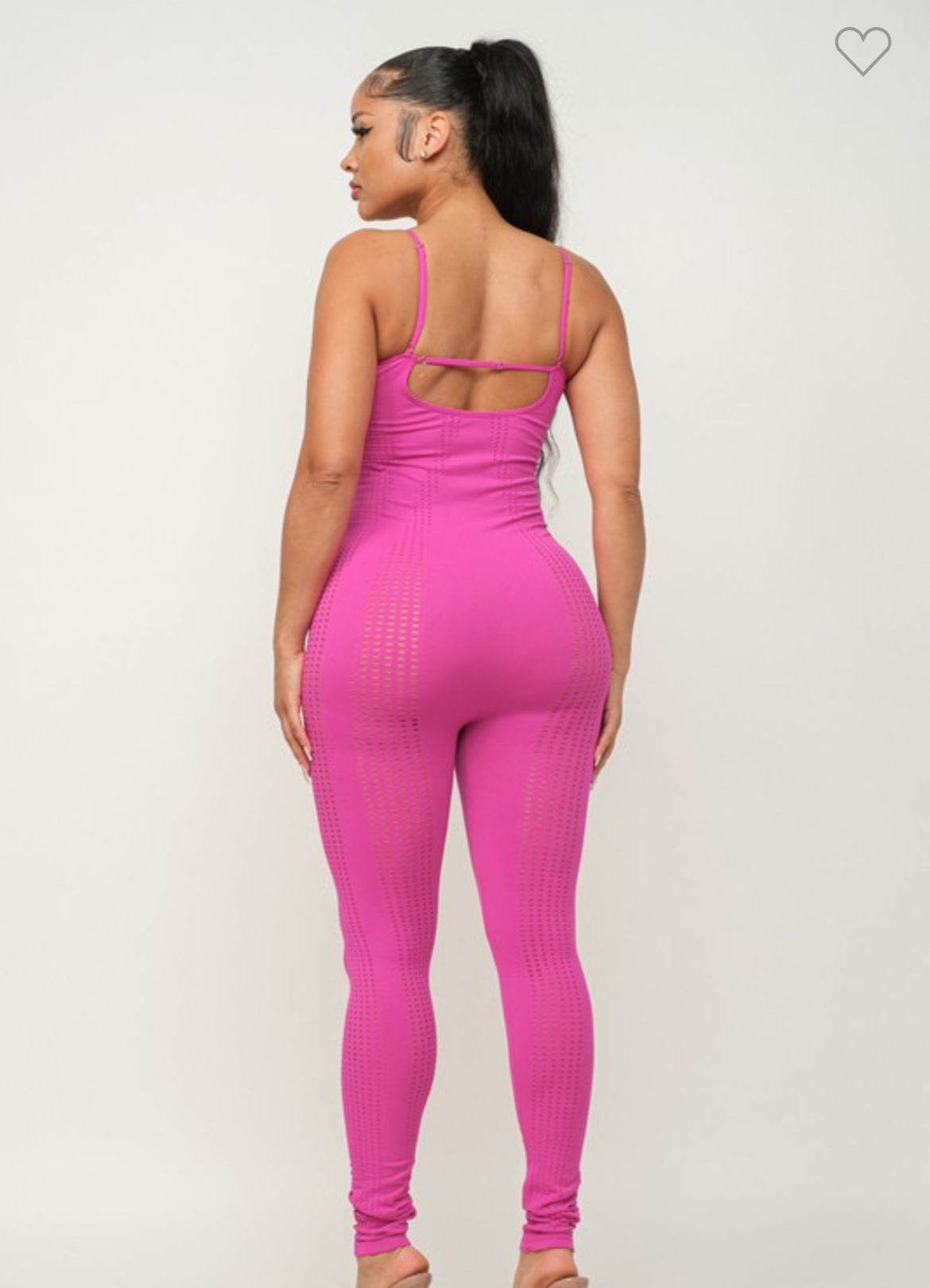 Maribel Jumpsuit ( Pink )