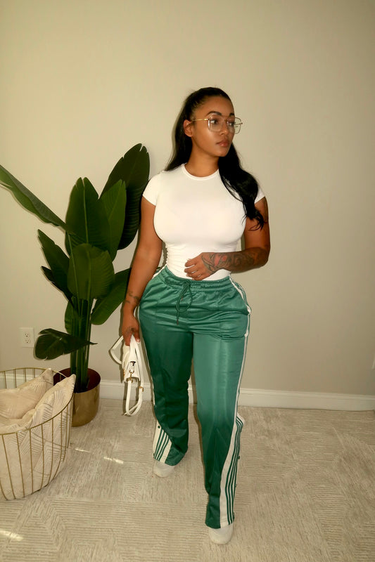 Tear Away Track Pants (Green)