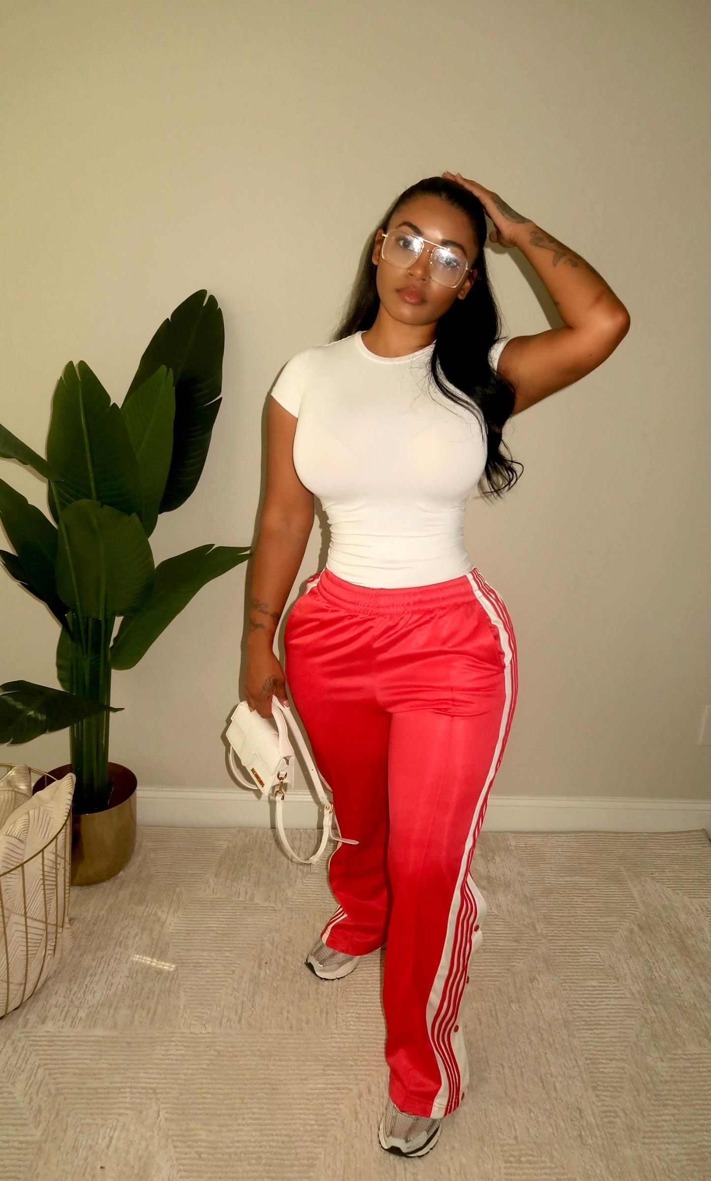 Tear Away Track Pants (Red)